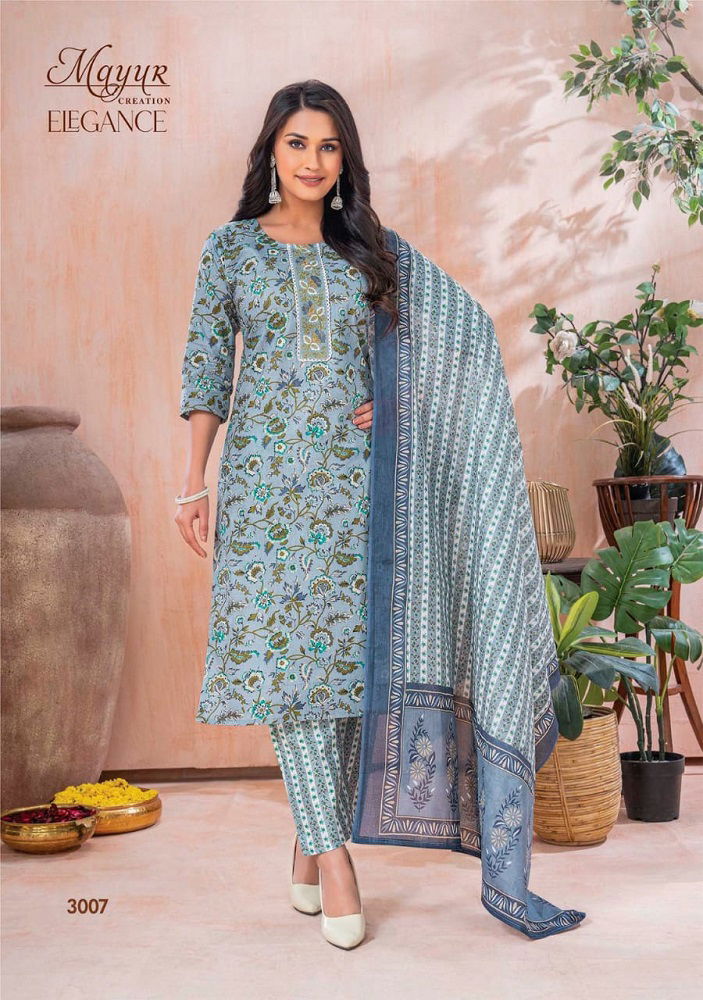 Elegance Vol 3 By Mayur Printed Cotton Readymade Dress Wholesale Suppliers In Mumbai
